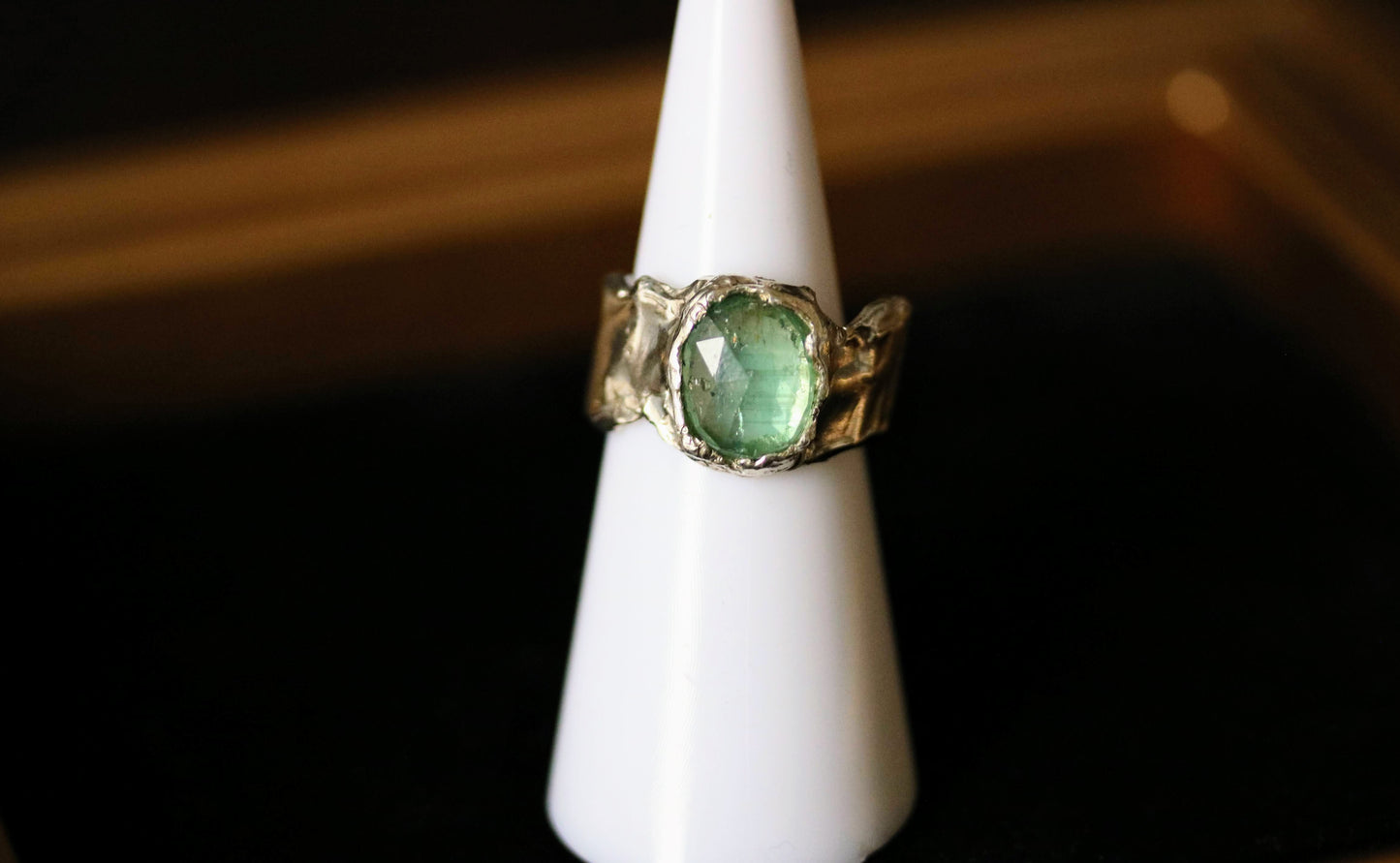 organic green ring
