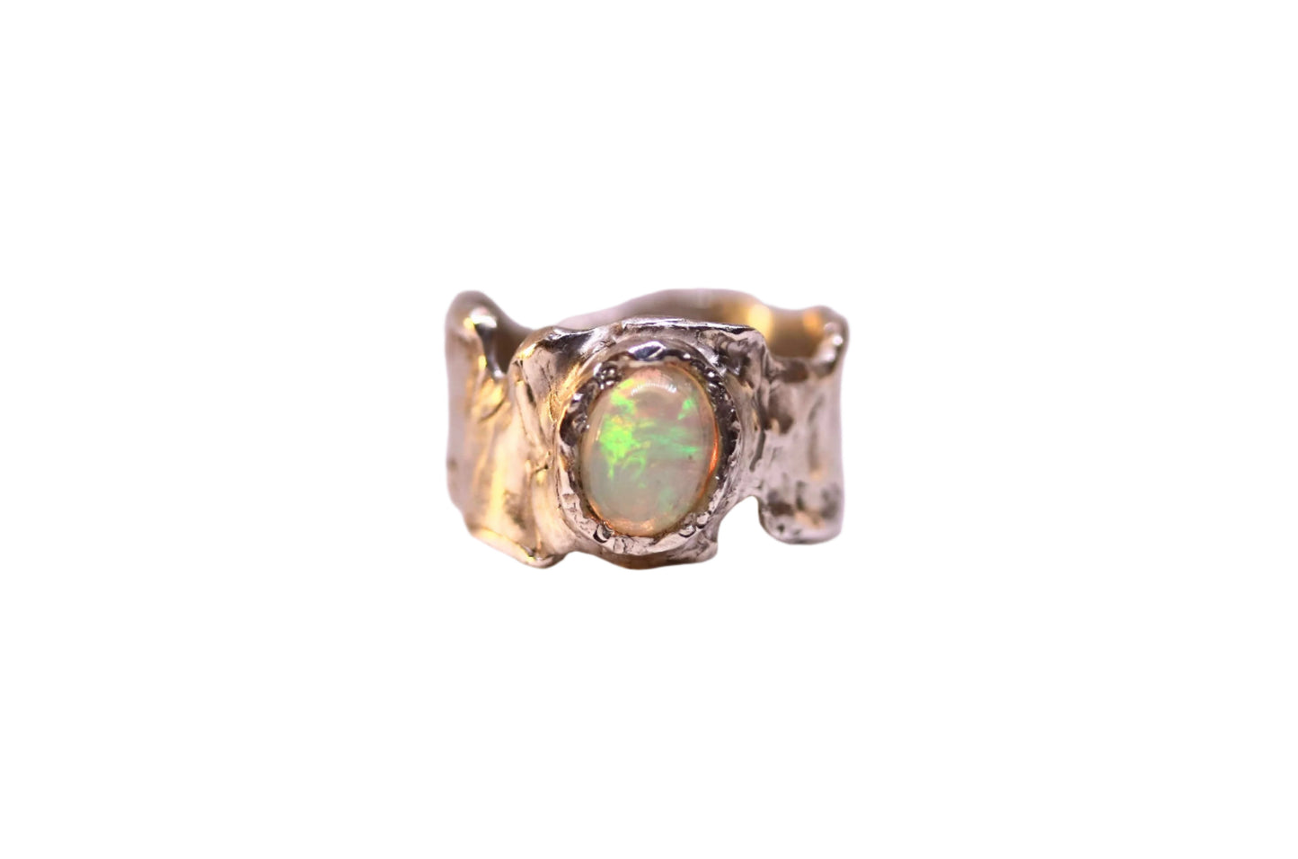 Map of Opal Silver Ring