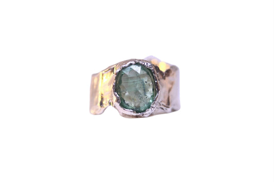 Map of Green Kyanite Ring