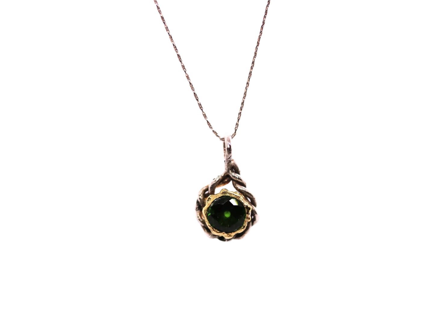 diopside necklace
